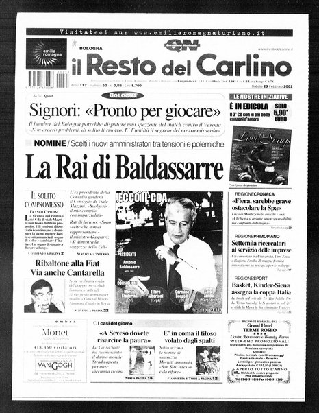 Il Resto del Carlino : giornale dell'Emilia